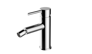 Robinet de salle de bains en laiton au Design moderne, robinet d'&eacute;vier en Nickel bross&eacute; &agrave; poign&eacute;e unique, grand robinet de lavabo de salle de bains