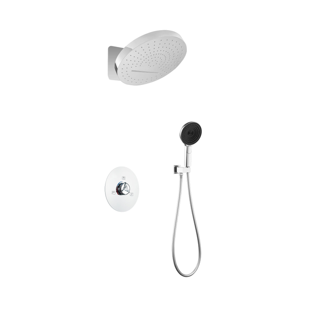Syst&egrave;me de douche moderne, ensemble de pomme de douche de salle de bains, ensemble de robinets de douche automatiques