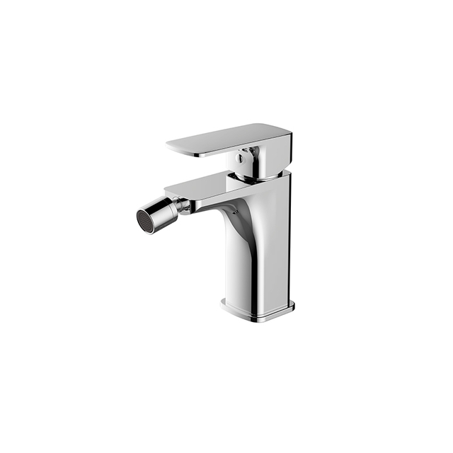 Grifo de lavabo de ba&ntilde;o europeo giratorio de dise&ntilde;o Simple elegante con mezclador de bid&eacute;