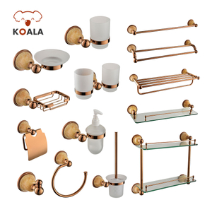  Ensemble d'accessoires de salle de bains au design moderne et de haute qualit&eacute; 