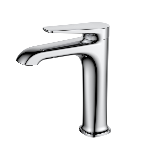 Elegante servizio personalizzato popolare Rubinetto miscelatore per lavabo da bagno con finitura in ottone annerito nero opaco